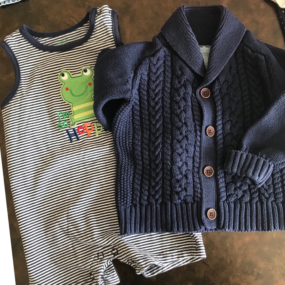 BABY GAP Navy Sweater